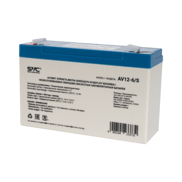 Батарея SVC AV12-6/S 