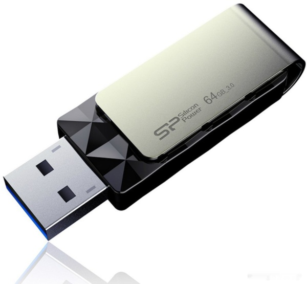 USB Flash drive 64GB Silicon Power Blaze B30 USB3.2, SP064GBUF3B30V1K