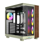 Корпус Thermaltake View 380 XL WS ARGB Matcha Green, CA-11E-00MEWN-WS