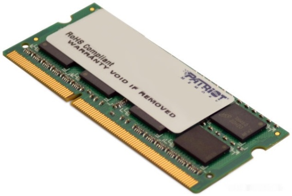 Оперативная память для ноутбука DDR3 1333/4Gb Patriot, PSD34G13332S Оперативная память для ноутбука DDR3 1333/4Gb Patriot, PSD34G13332S