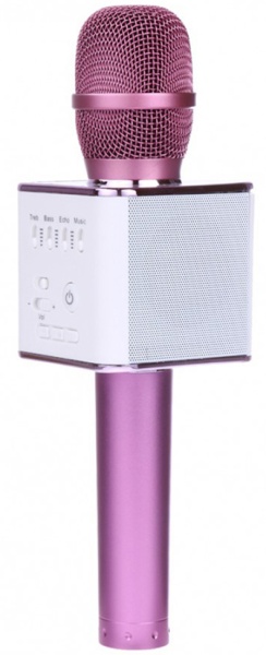 Микрофон-караоке SoundWave Q9, Bluetooth, Pink