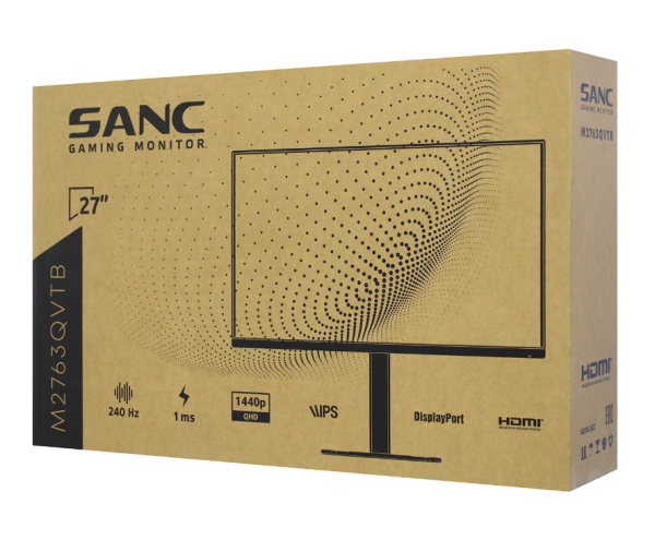 Монитор 27" Sanc M2763QVTB