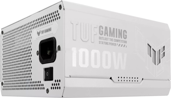 Блок питания ASUS TUF Gaming 1000W Gold White, TUF-GAMING-1000G-WHITE