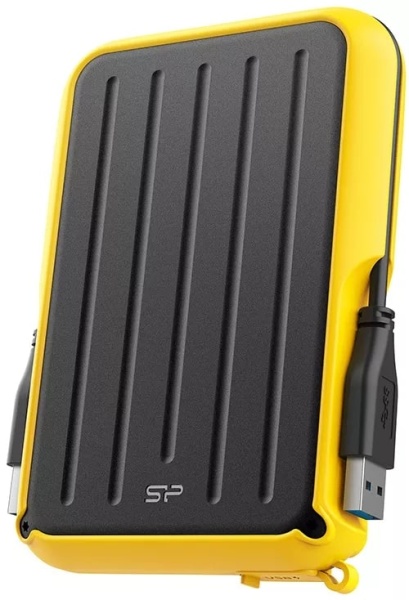 Внешний HDD 2.5" 2 TB Silicon Power A66, SP020TBPHD66SS3Y, black-yellow