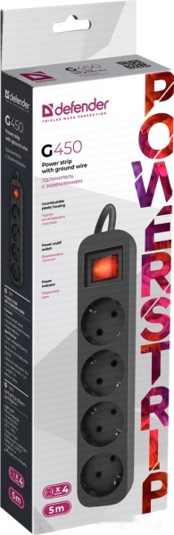 Удлинитель Defender G450 Black 99339