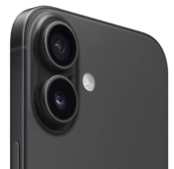 Смартфон Apple iPhone 16 Plus 128GB (черный)