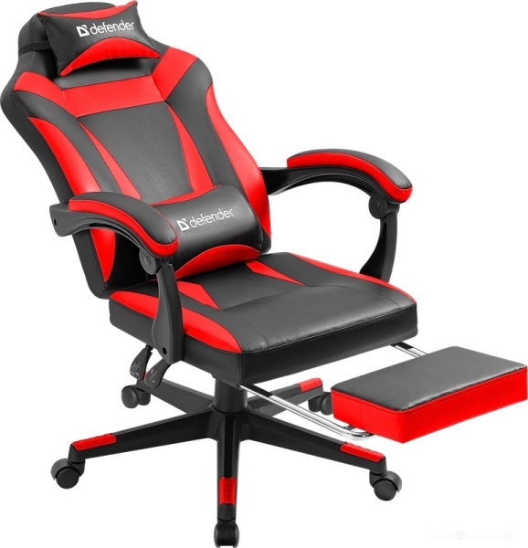 Кресло Defender Cruiser Black/Red