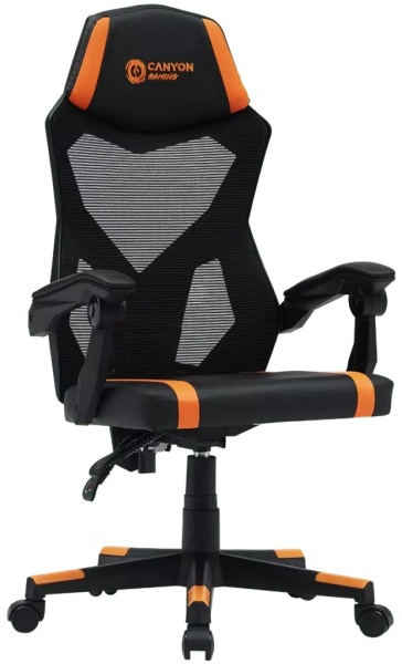 Компьютерное кресло Canyon CNE-MCH01 Black/Orange